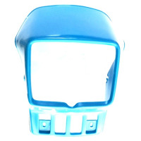 Frontal porta farol / carenagem YAMAHA DT 50 LC / LCD / FUNDADOR CASAL XT K615 / azul claro - HP